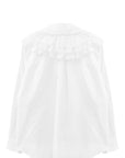 LACE COLLAR SHIRT