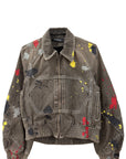 K PAINTED BOMBER JACKET