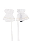SUNA RAW EDGE RUFFLED CUFFS