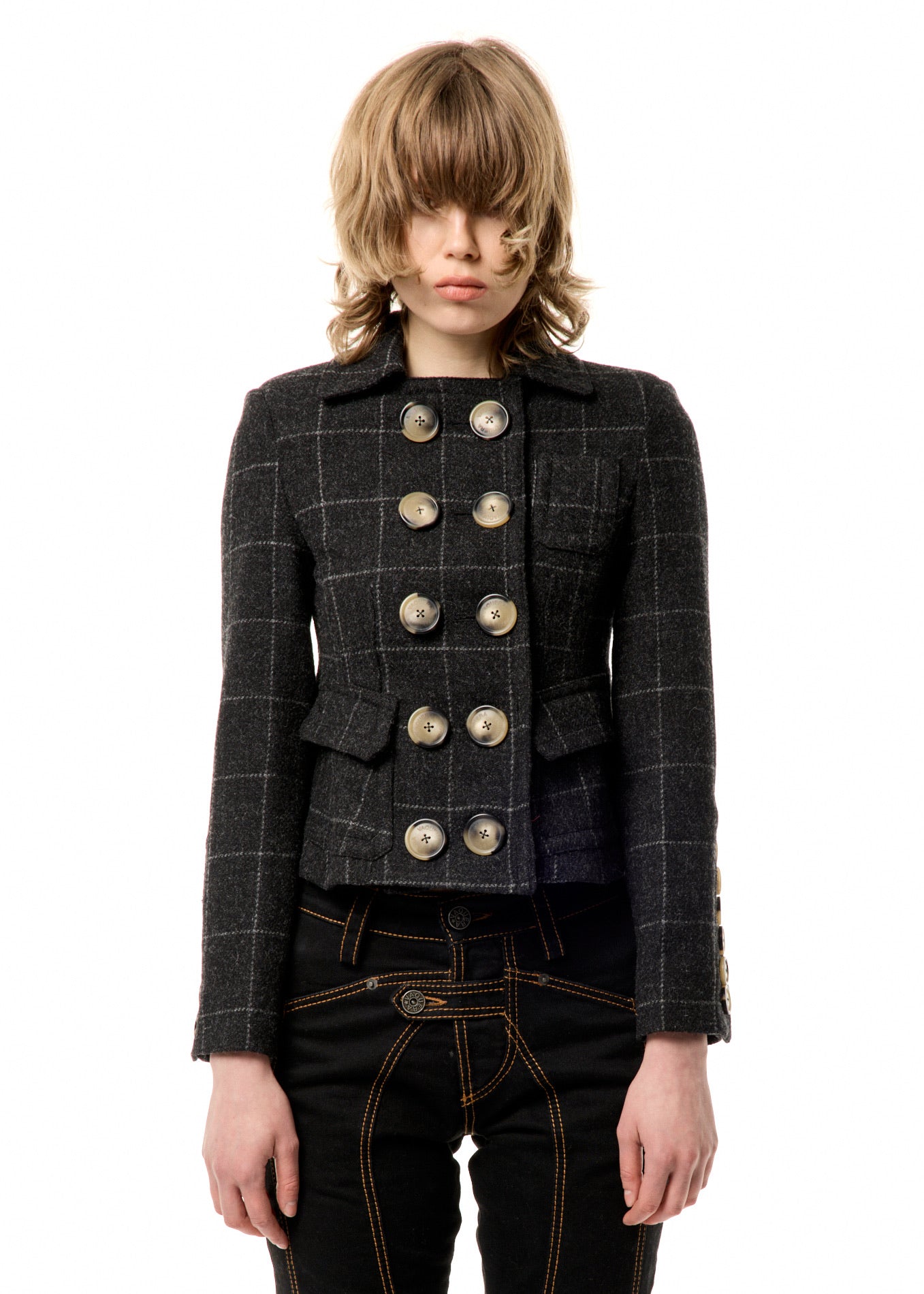 MELTON SHRUNKEN BLAZER