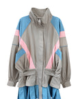 SHORT WINDBREAKER DRESS