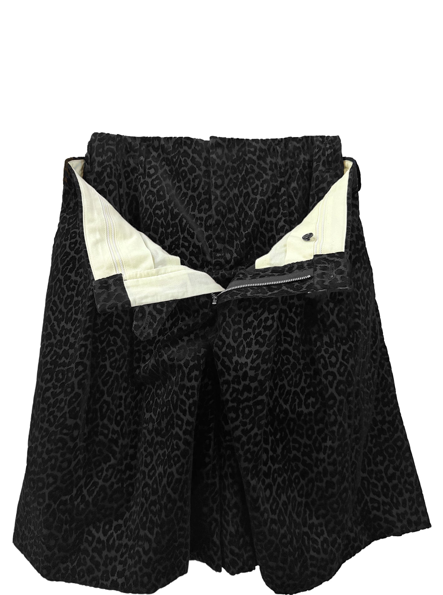 DOUBLE-WAISTED SHORTS