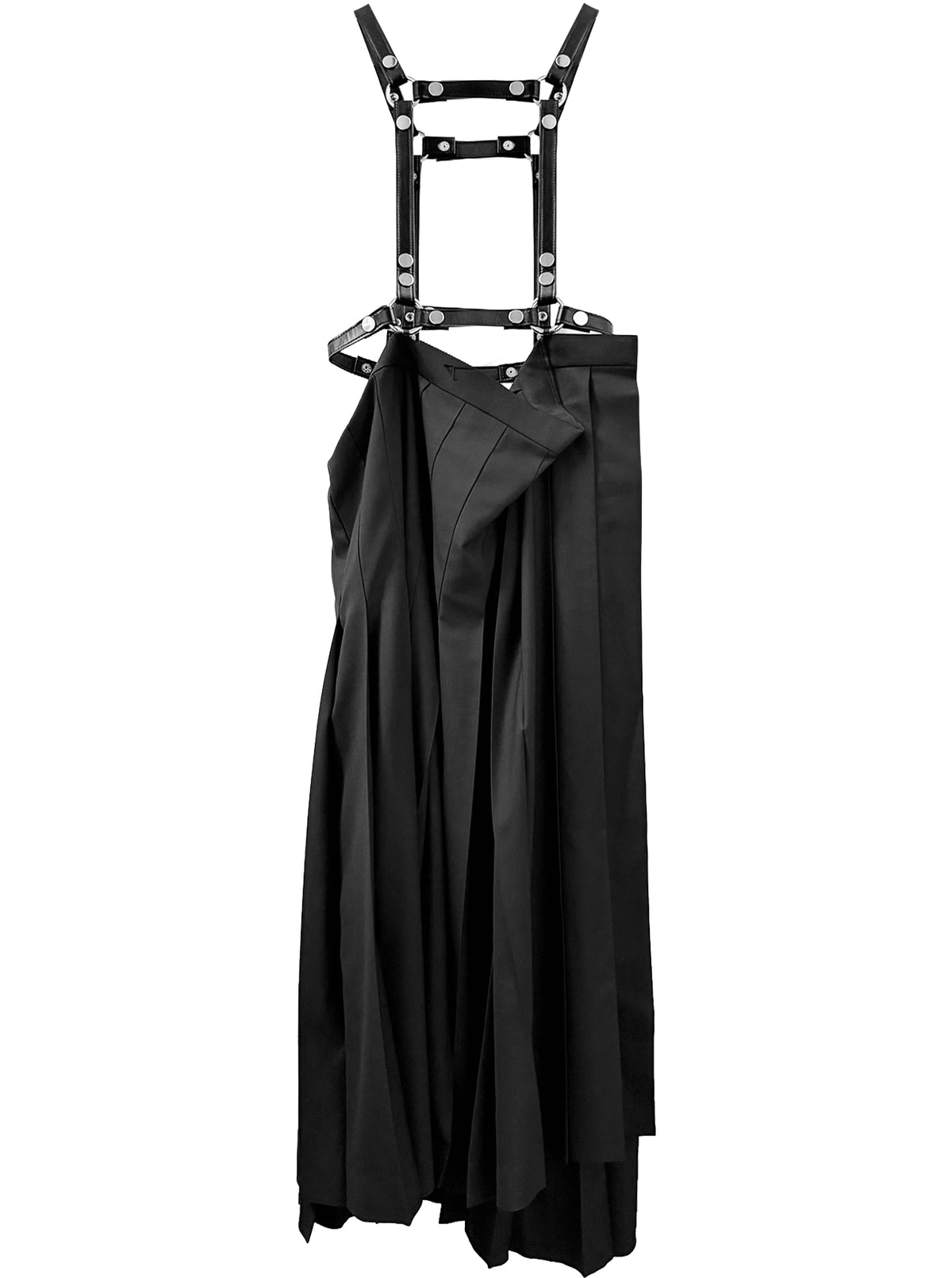 PLEATED SKIRT WITH HARNESS