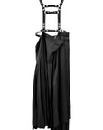 PLEATED SKIRT WITH HARNESS