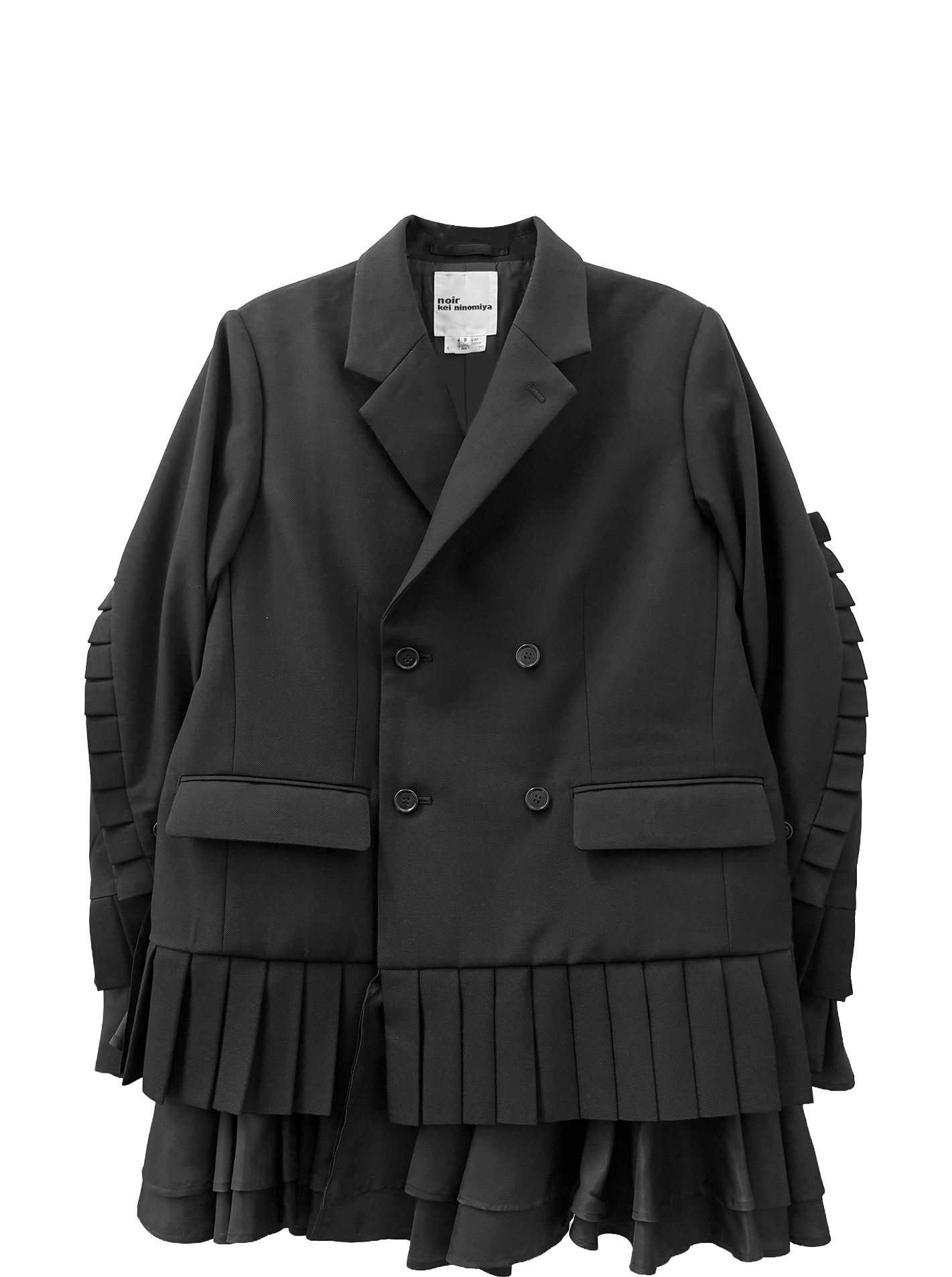 PLEATED  BLAZER JACKET - NOLM