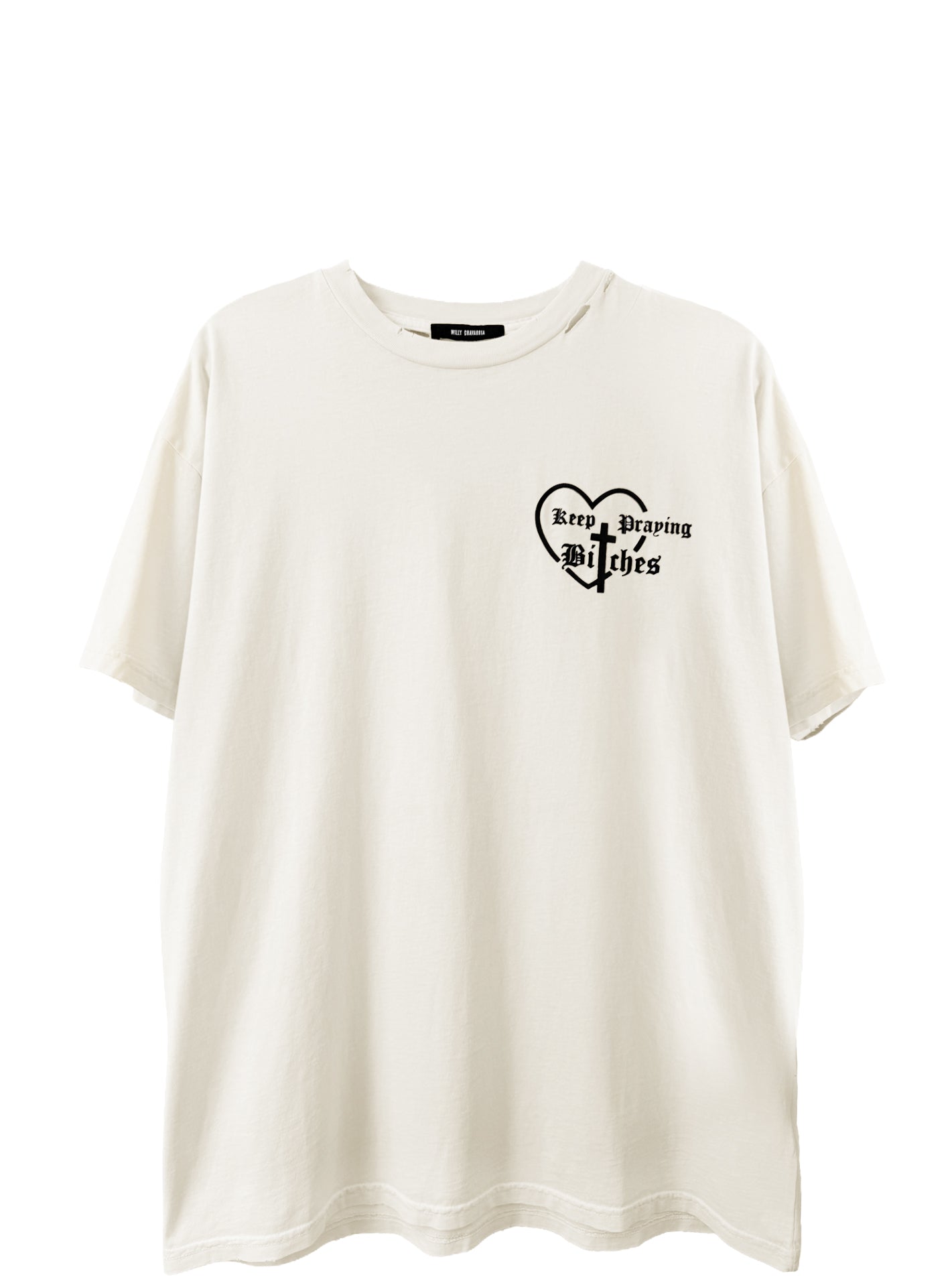 KEEP PRAYING BITCHES EASY TEE - NOLM