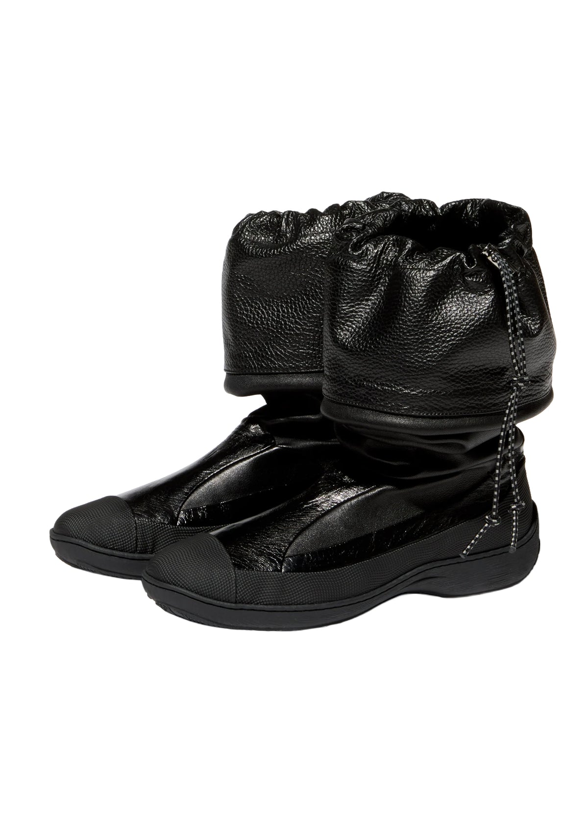 AVOCET LEATHER BOOTS (BLACK)