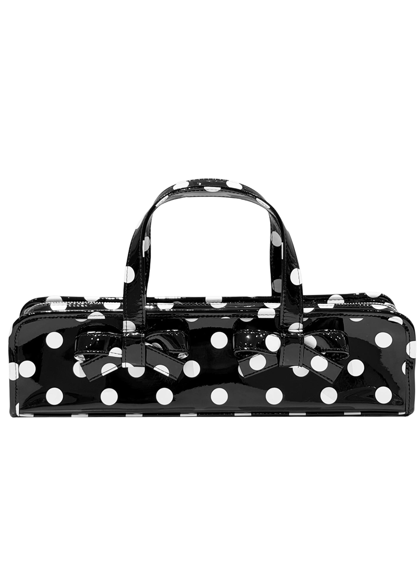 POLKA DOT HANDBAG (BLACK)