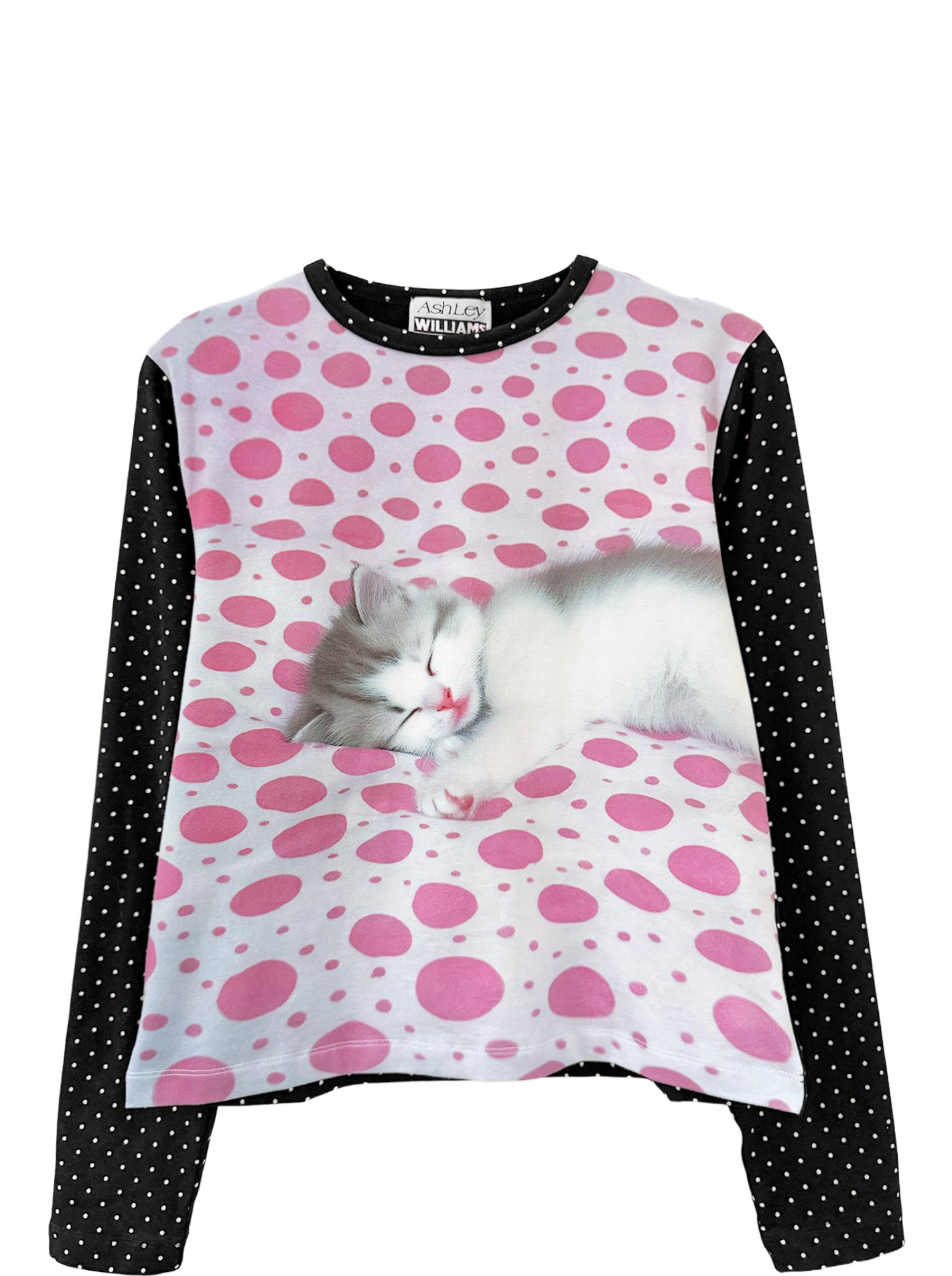 KITTEN LONG SLEEVE T-SHIRT