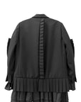 PLEATED  BLAZER JACKET - NOLM