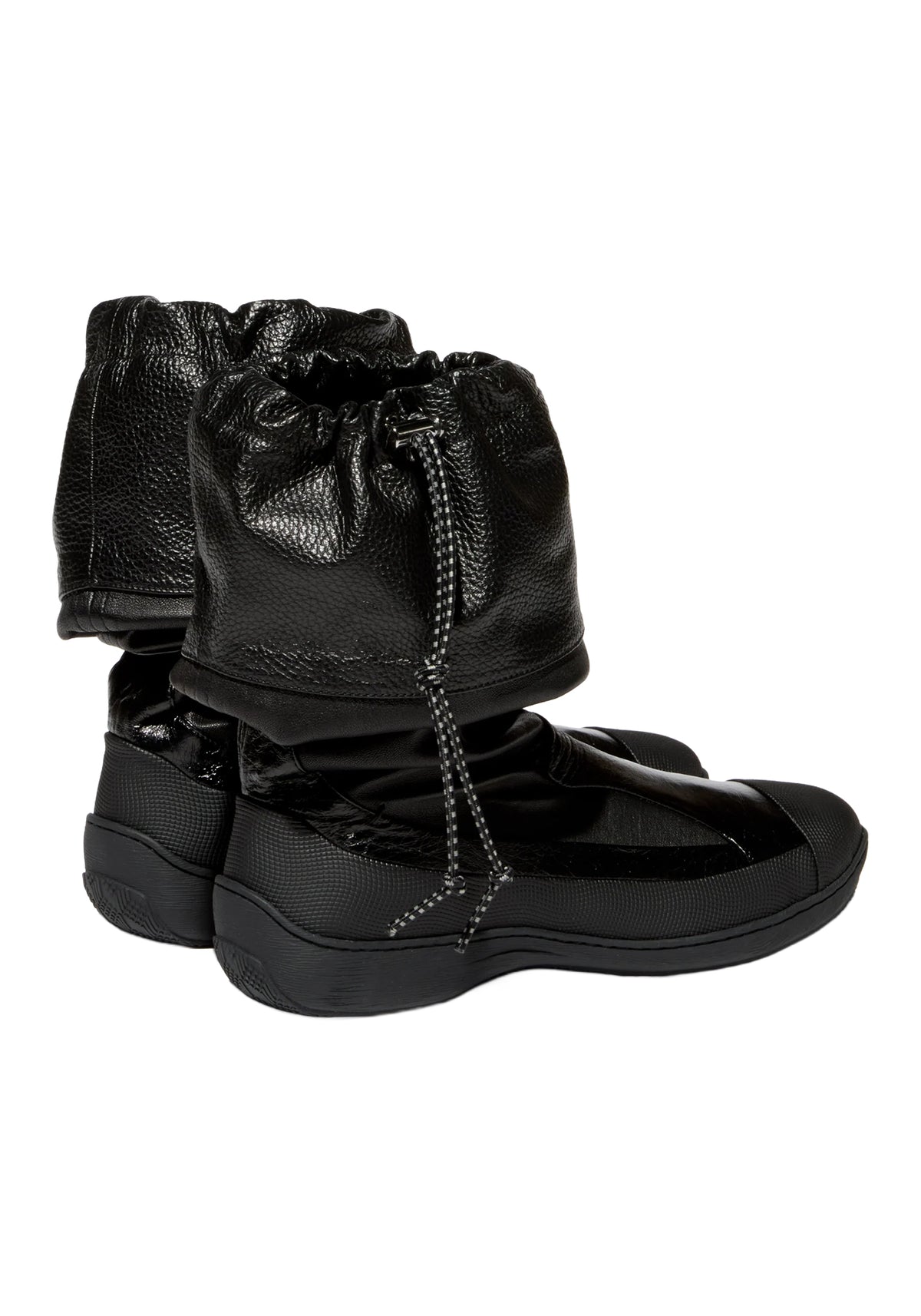 AVOCET LEATHER BOOTS (BLACK)