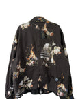 ASYMMETRIC PRINTED BLOUSON - NOLM