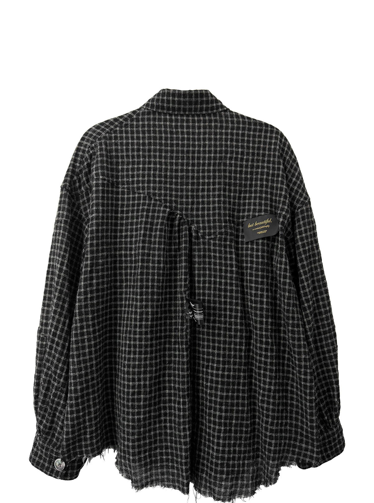 DISTORTED CHECK SHIRT