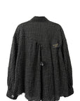 DISTORTED CHECK SHIRT