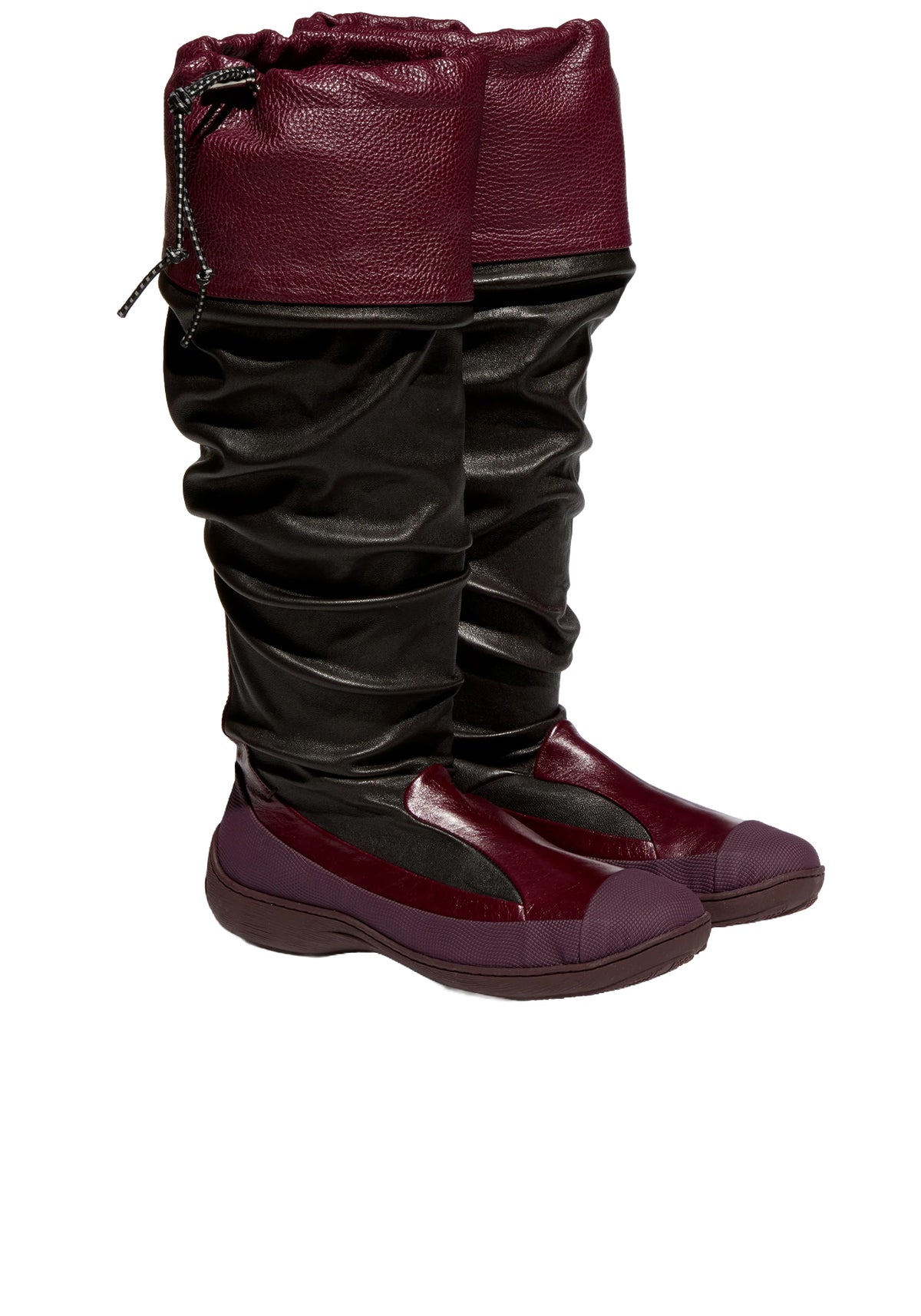 AVOCET LEATHER BOOTS (BROWN)