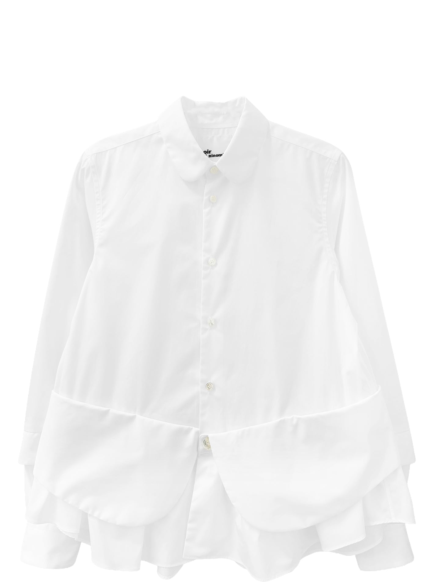 LAYERED POPLIN SHIRT