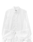 LAYERED POPLIN SHIRT