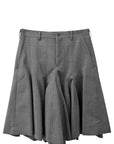 FLARED SHORTS (GREY)
