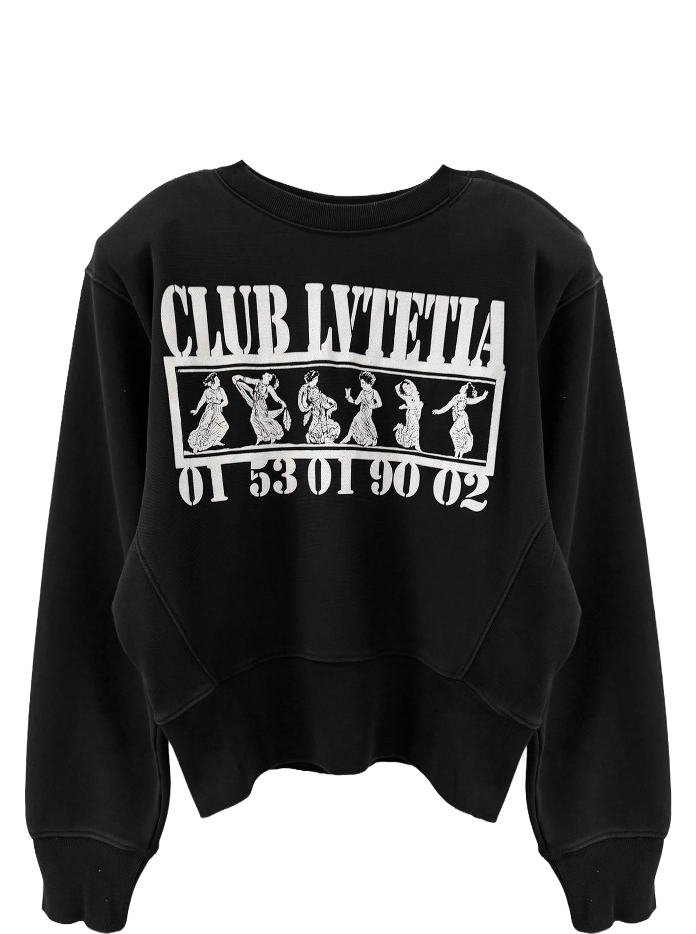 SHOULDER PAD SWEATSHIRT