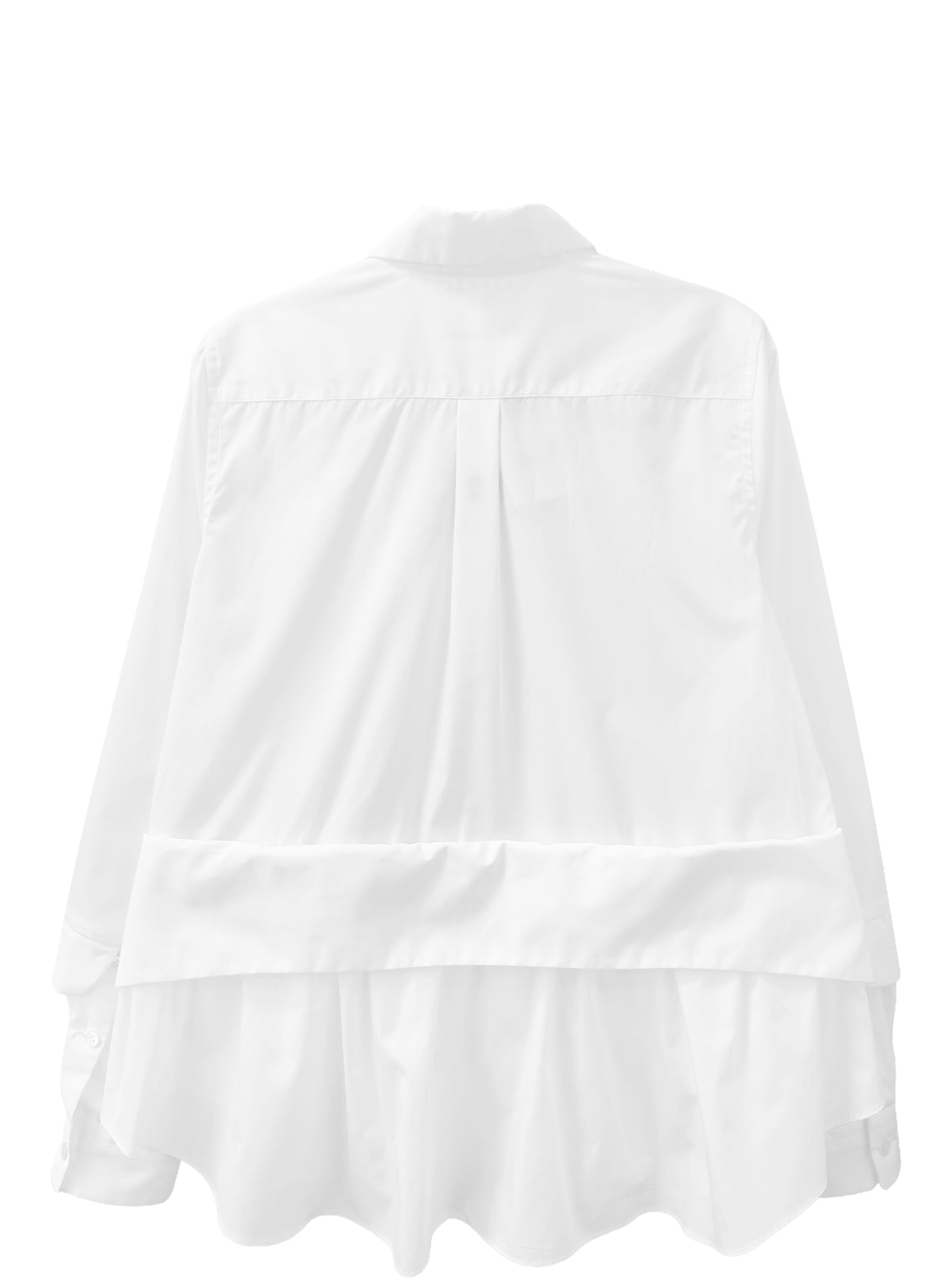 LAYERED POPLIN SHIRT
