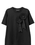 RIBBON ROSETTE BOY T-SHIRT