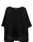 LAYERED ZIP T-SHIRT