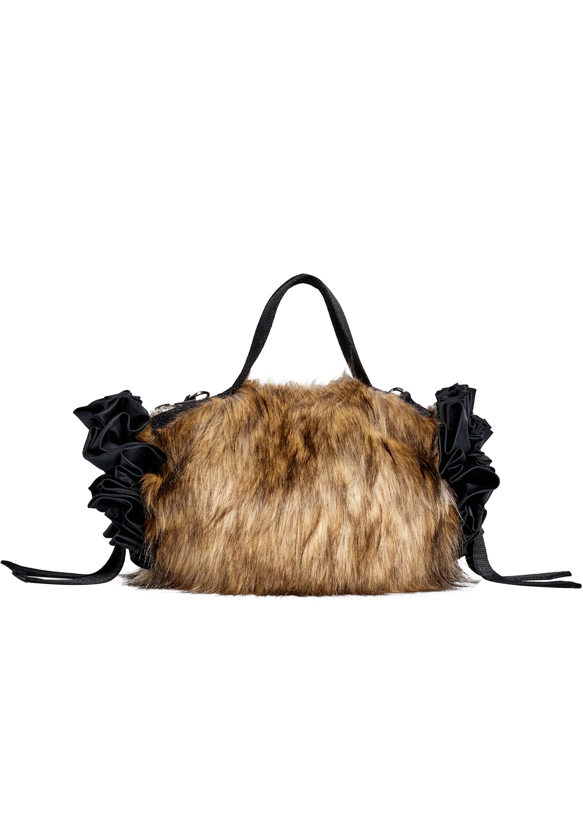 DOUBLE RIBBON ROSETTE BAG