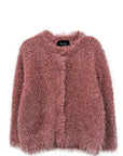 TINSEL KNIT SWEATER JACKET