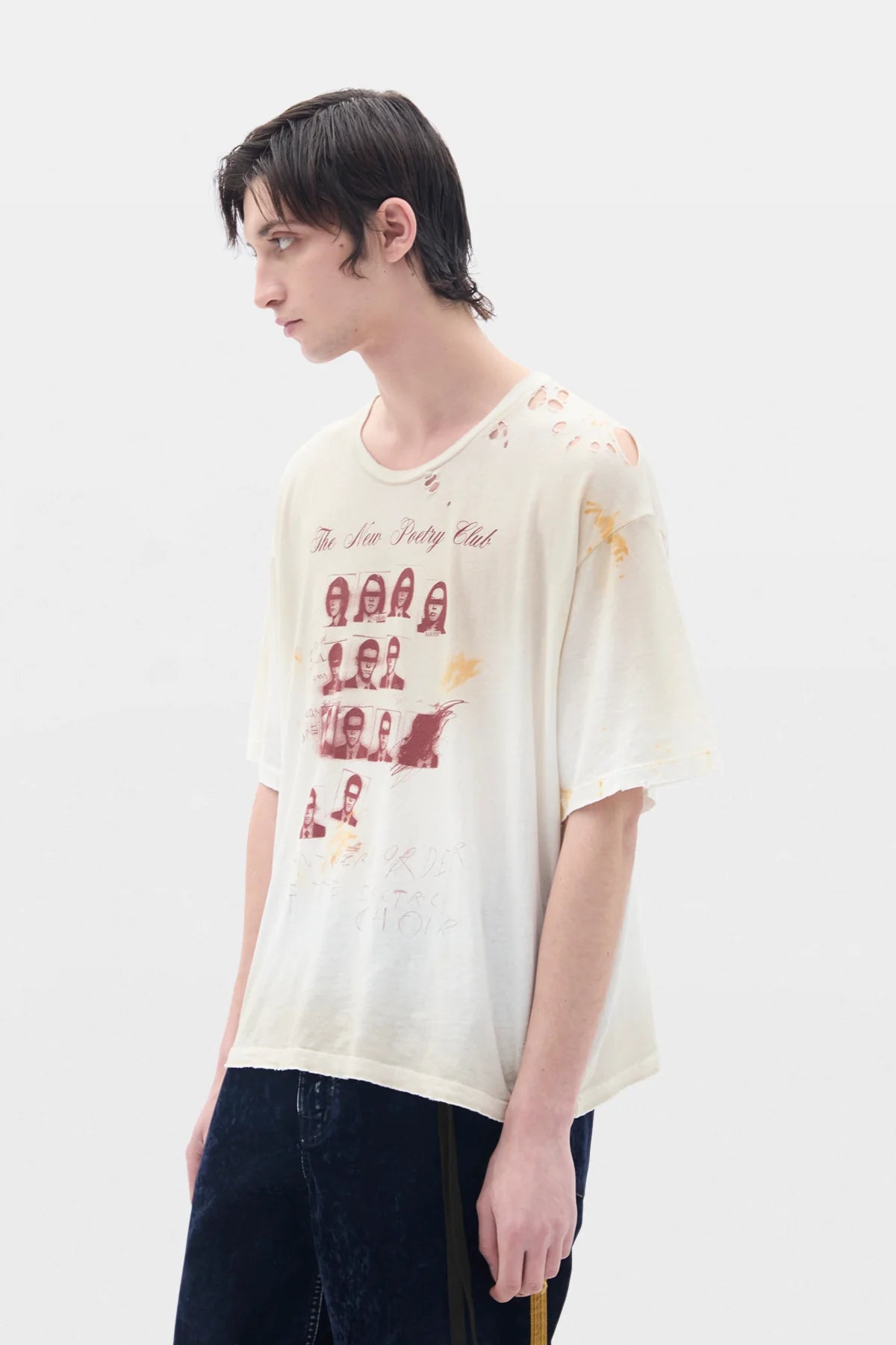 LU BOXY T-SHIRT (POETRY)