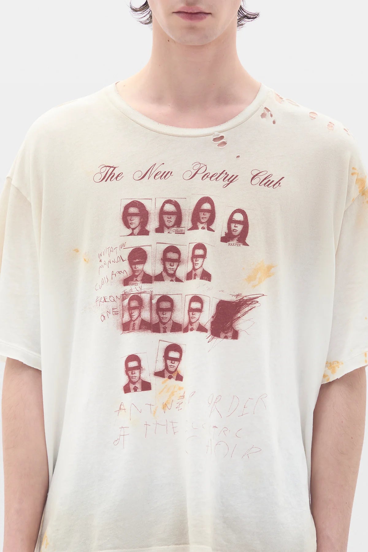 LU BOXY T-SHIRT (POETRY)