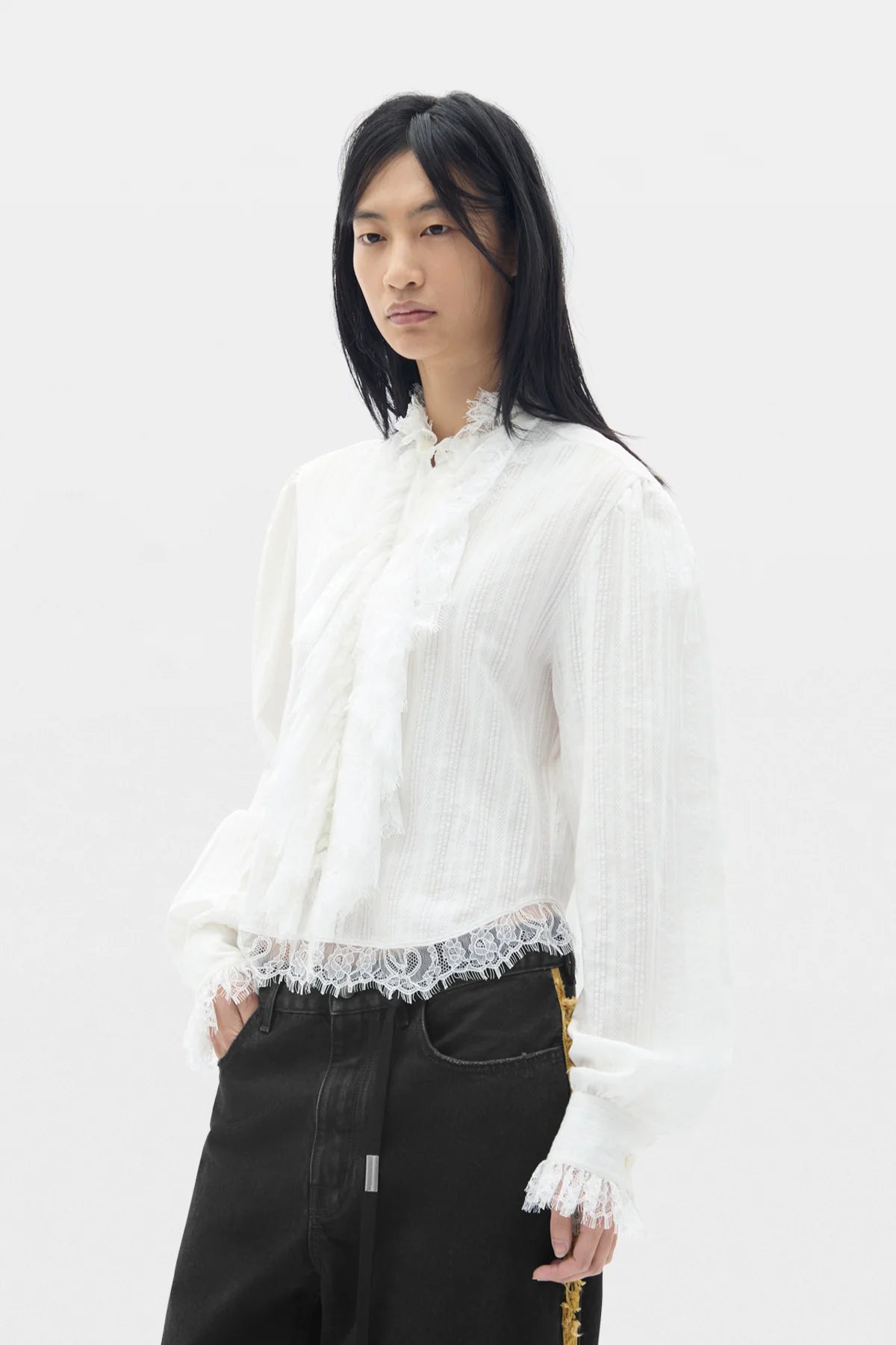 FREDA CROPPED SHIRT