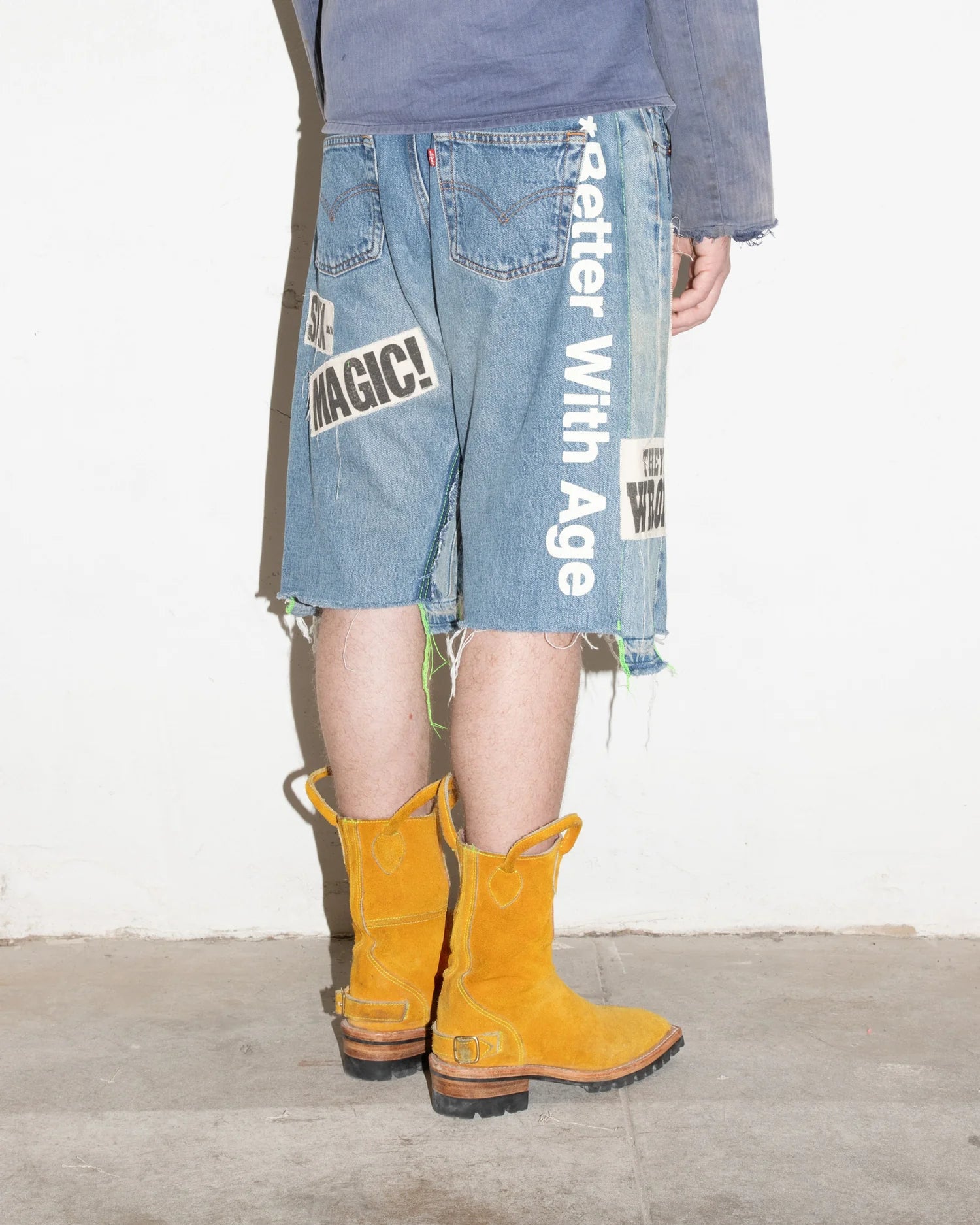 EXPOSÉ DENIM SHORTS (LIGHT)