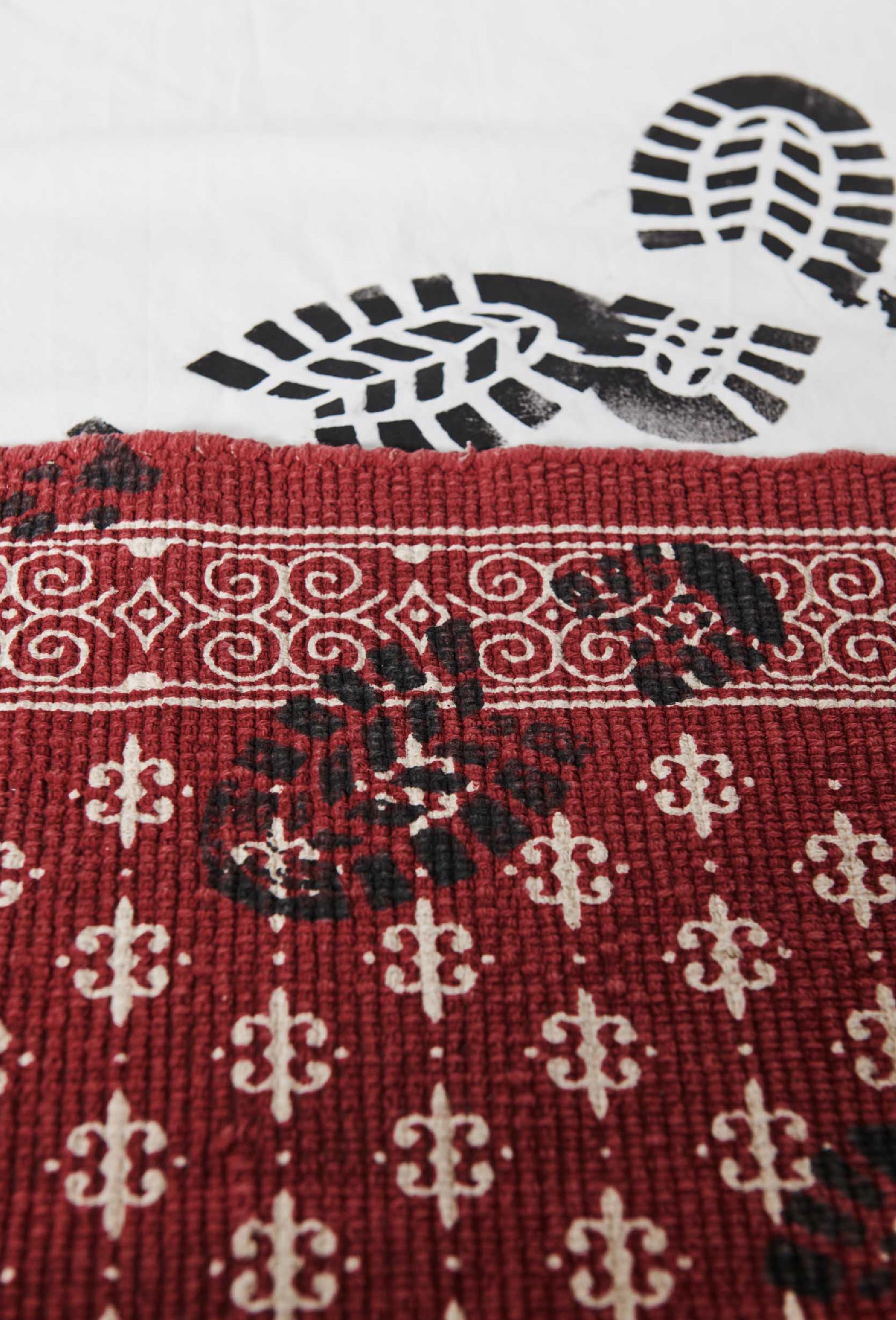 FOOTPRINTED DOORMAT - NOLM