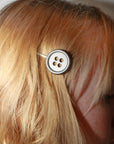 CUTE AS A BUTTON HAIRPIN
