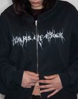 TEARS OF EROS ZIP HOODIE