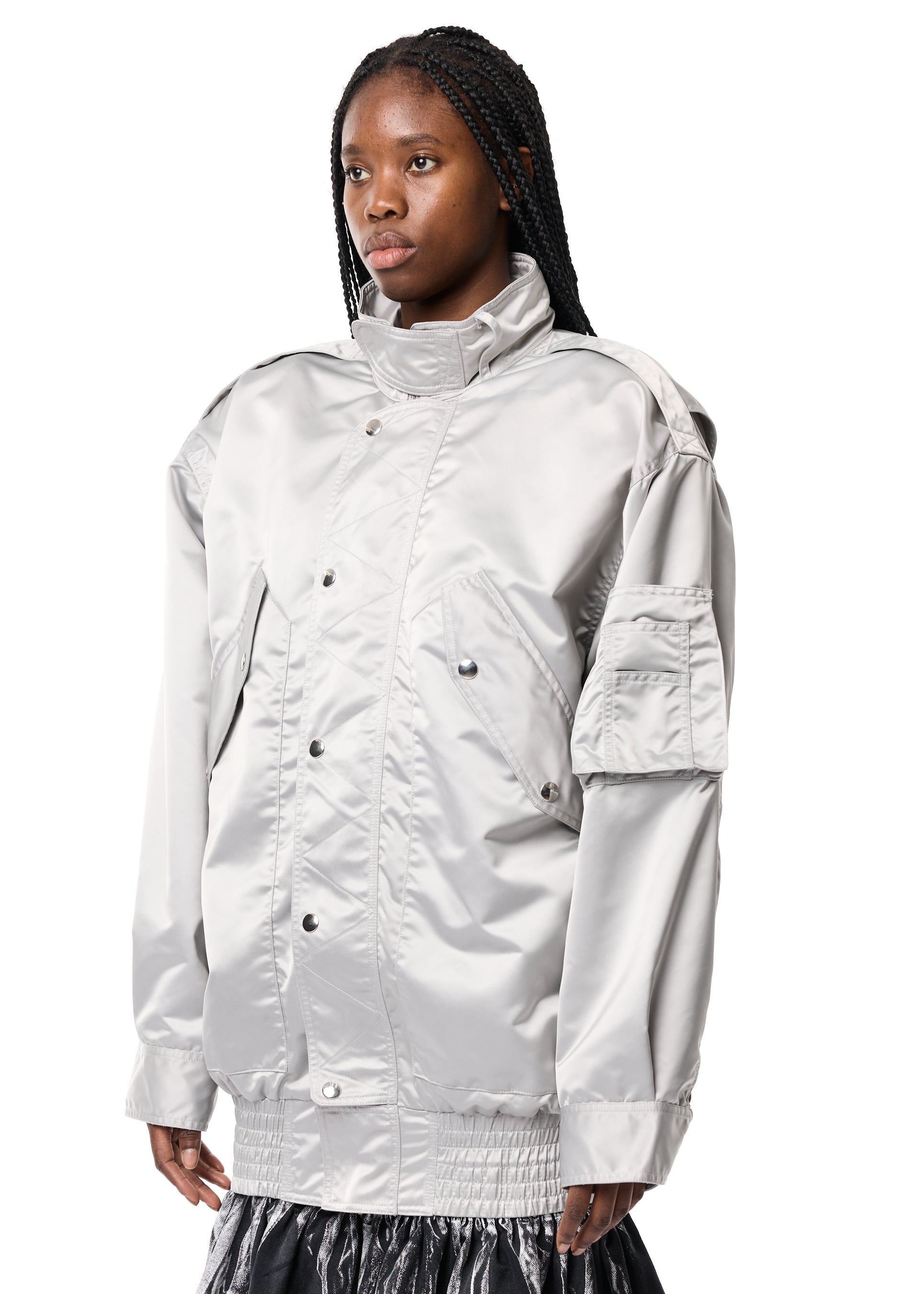 OVERSIZED FLIGHT JACKET