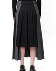 PLEATED SUIT SKIRT