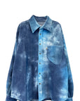 TIE-DYE CORDUROY OVERSHIRT