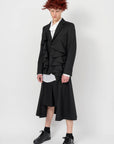 PLEATED SHORTS