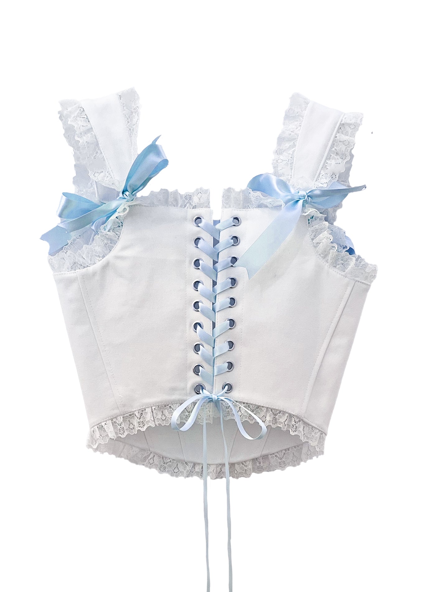 CANDY CORSET TOP (BLUE)