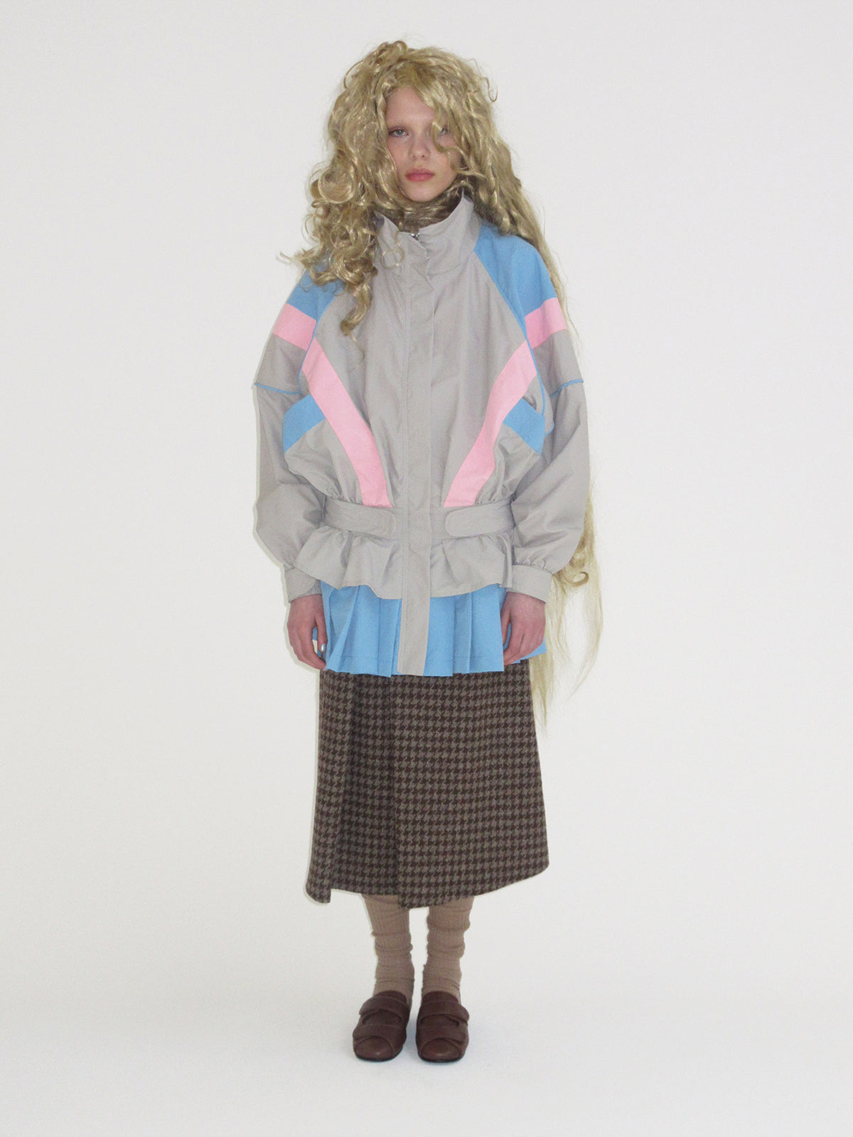SHORT WINDBREAKER DRESS