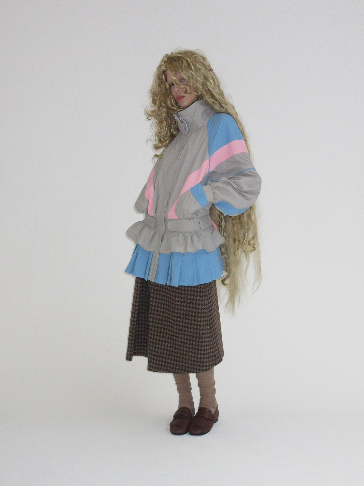 SHORT WINDBREAKER DRESS