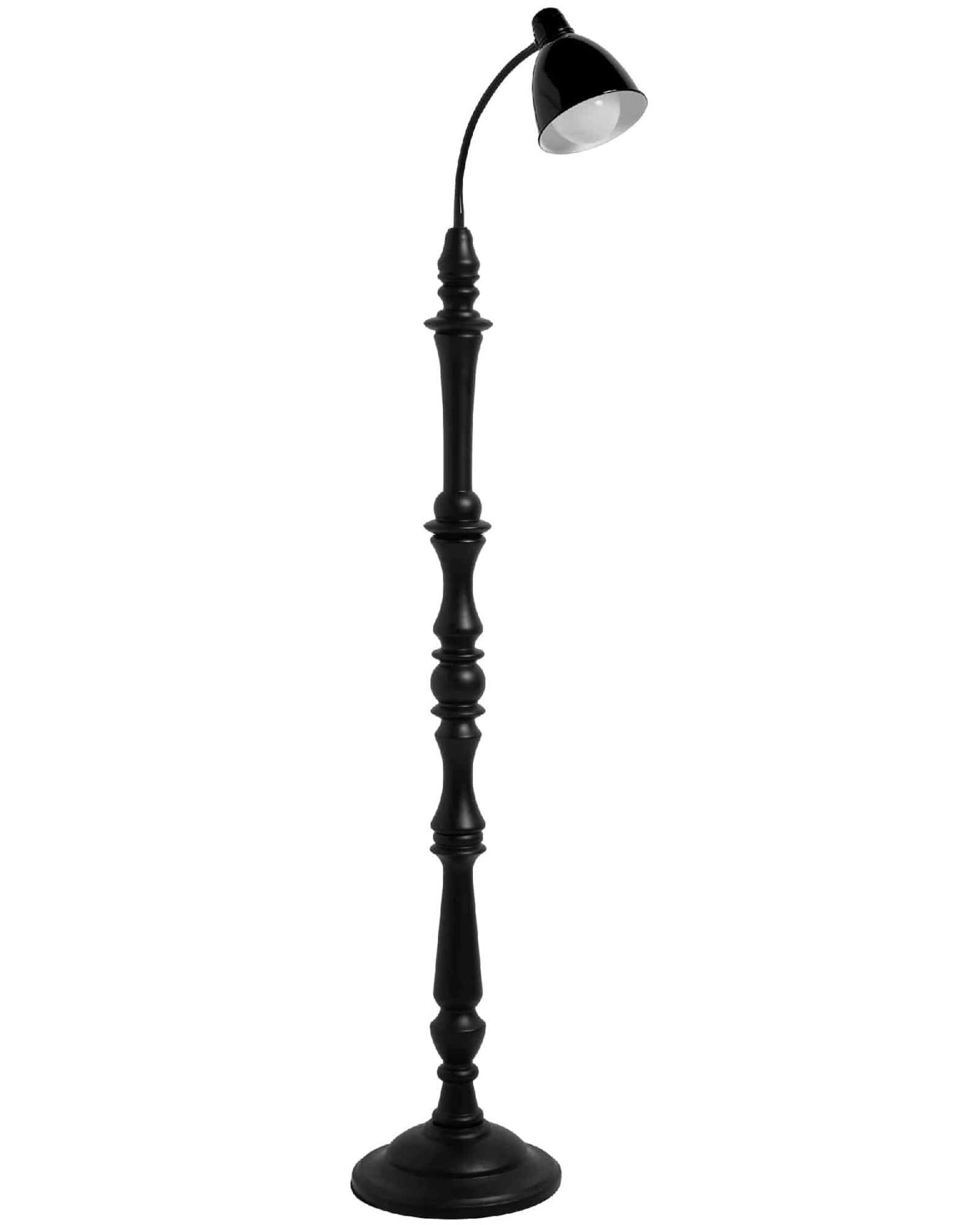 MIXED FLOOR LAMP (BLACK)