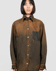 DENIM OVERSHIRT (RUSTY)