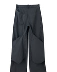 POUCH CARGO PANTS (NAVY)