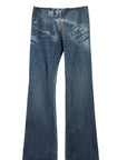 DENIM LASER TROMPE L'OEIL PANTS