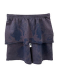 DISPLAY SWEATSHORT SKIRT (NAVY)