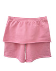 DISPLAY SWEATSHORT SKIRT (ROSE)