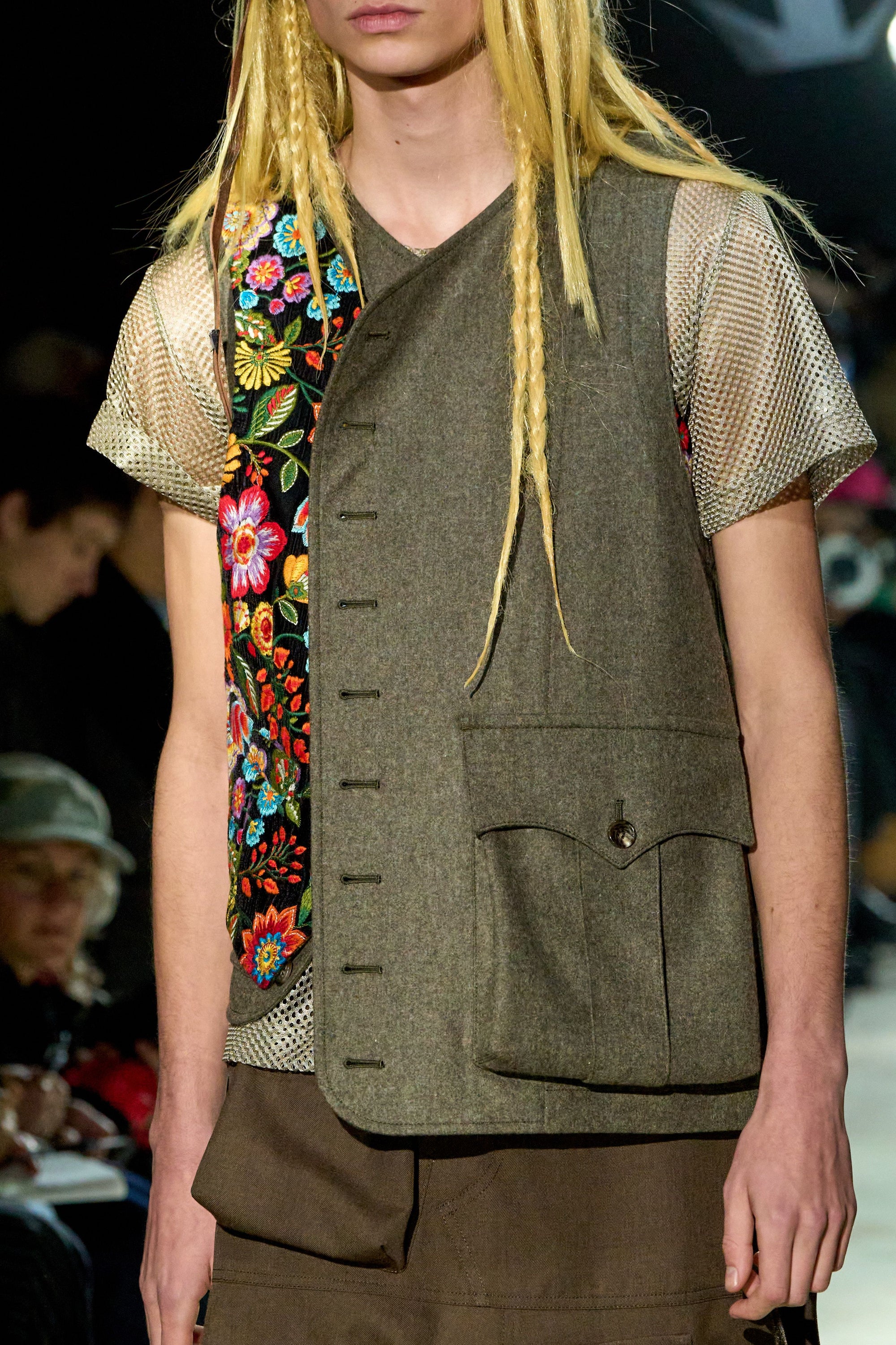 PANELLED VEST - NOLM