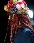 FLORAL HELMET HAT
